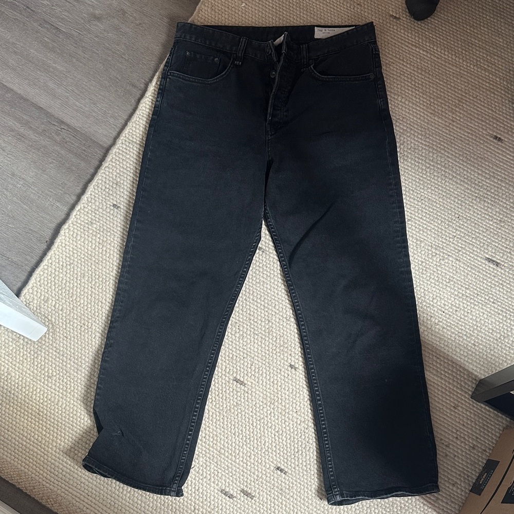 Rag & bone maya high rise ankle straight - Picture 2 of 11